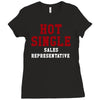 hot single sales Ladies Fitted T-Shirt