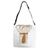 Deve kuşu Adjustable Strap Totes