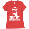 rollins for president Ladies Fitted T-Shirt