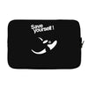 save yourself Laptop sleeve