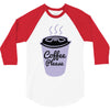 cool coffee please t shirt 3/4 Sleeve Shirt