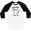 happy to see you 3/4 Sleeve Shirt