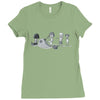 rebel attack Ladies Fitted T-Shirt