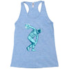 astronaut discus throwing Racerback Tank