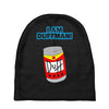 i am duff man homer cult funny retro Baby Beanies