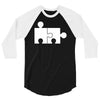 rude jigsaw ideal birthday present or gift 3/4 Sleeve Shirt