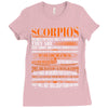 Scorpios Difficult Ones To Understand Zodiac Ladies Fitted T-Shirt