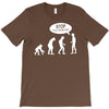 banksy funny human evolution indie T-Shirt