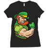 happy saint patrick day Ladies Fitted T-Shirt