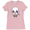 evil clown Ladies Fitted T-Shirt