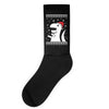 big trex santa ugly christmas Socks