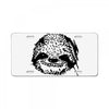 ask me why i'm lazy sloth! License Plate
