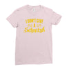 i don't give a schnitzel Ladies Fitted T-Shirt