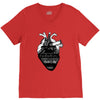 eiffel heart V-Neck Tee