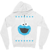 no cookies for santa Zipper Hoodie