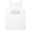 incomplete data people Tank Top