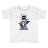 who loves golden retriever. Toddler T-shirt