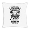 Life After Death Mess With My Mom Throw Pillow