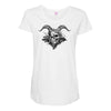 DEVIL 666 Maternity Scoop Neck T-shirt