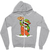 michelangelo's pizza Zipper Hoodie