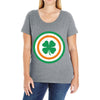 captain ireland Ladies Curvy T-Shirt