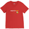 Mom to Bee Unknown Gender V-Neck Tee