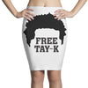 Free Tay-K Vector Art T-Shirt Pencil Skirts