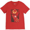 burton's scream V-Neck Tee