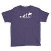 poker ~ fish to shark evolution ~ mens funny poker Youth Tee