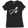 Jake Paul Christmas Hat Signature Ladies Fitted T-Shirt