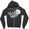 baby gothic Zipper Hoodie