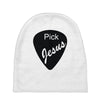 pick jesus bible Baby Beanies