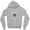 hockey mom rhinestone Zipper Hoodie