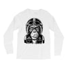 monkey in the motorcycle Long Sleeve Shirts