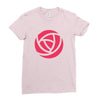 flower Ladies Fitted T-Shirt