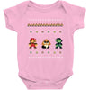super mario chistmas Baby Bodysuit