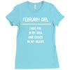 February Girl Ladies Fitted T-Shirt
