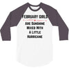 February girls 3/4 Sleeve Shirt