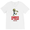 zombies eat brains V-Neck Tee