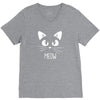 Meow V-Neck Tee