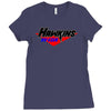 hawkins av club Ladies Fitted T-Shirt
