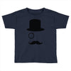 moustache gentleman Toddler T-shirt