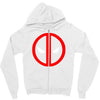 deadpool logo avengers marvel comics gift Zipper Hoodie