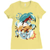 pkmn   lugarugan Ladies Fitted T-Shirt
