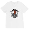 famous in the 90's V-Neck Tee