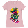 rex to the future Ladies Fitted T-Shirt