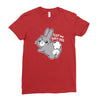 soft ass Ladies Fitted T-Shirt