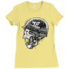 meat is murder Ladies Fitted T-Shirt