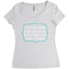 gilmore home Women's Triblend Scoop T-shirt