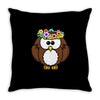 lovely owl Throw Pillow